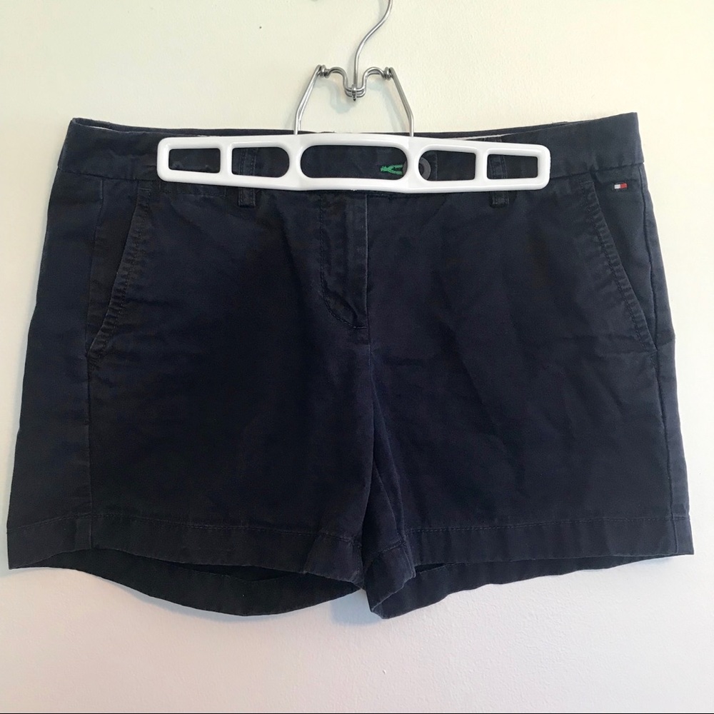 Tommy Hilfiger Navy Blue Chino Shorts